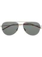 Saint Laurent Eyewear Classic 11 Aviator-style Sunglasses - Silver