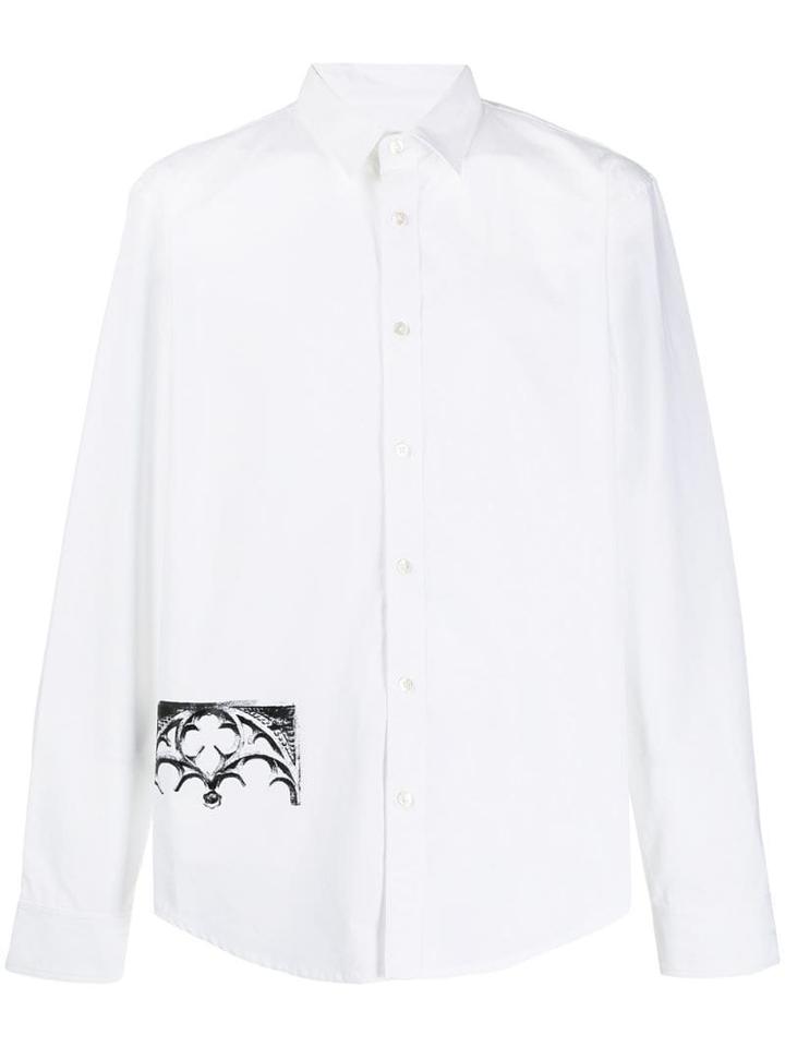 Jw Anderson Gates Printed Shirt - White