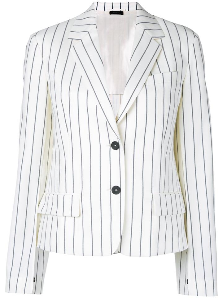 Jil Sander Striped Blazer - Blue
