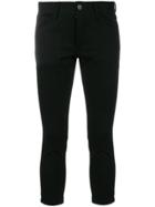 Junya Watanabe Comme Des Garçons Skinny Cropped Trousers - Black