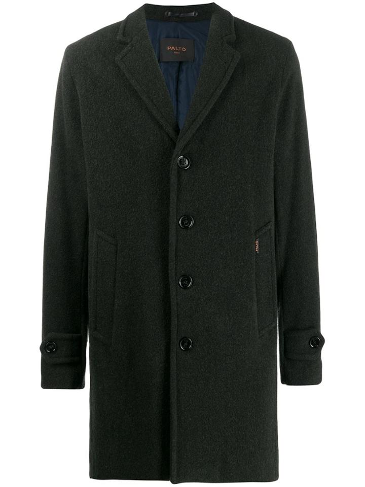Paltò Button-up Coat - Green