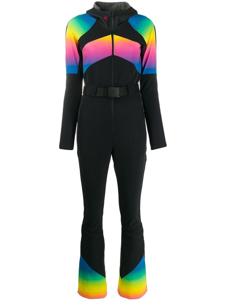 Perfect Moment Tignes Belted Jumpsuit - Black