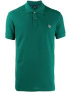 Ps Paul Smith Short Sleeved Polo Shirt - Green