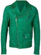 Salvatore Santoro Snakeskin Pattern Jacket - Green