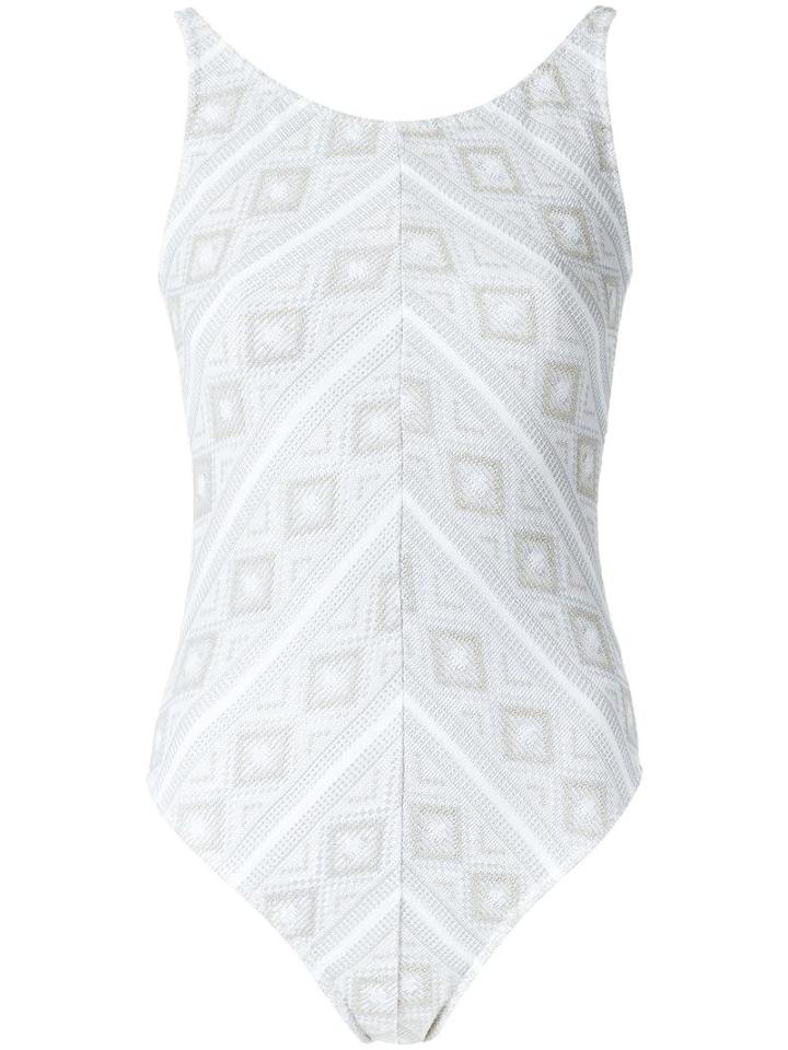 Cecilia Prado Knit Bodysuit, Women's, Size: P, Nude/neutrals, Viscose/acrylic/metallic Fibre