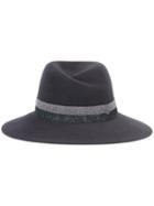 Maison Michel 'kate' Hat, Women's, Size: Medium, Grey, Rabbit Fur Felt