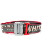 Off-white Logo Belt - Grey