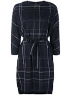 Stephan Schneider - Plaid Dress - Women - Cotton - 3, Blue, Cotton