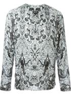 Just Cavalli Laced Printed Shirt