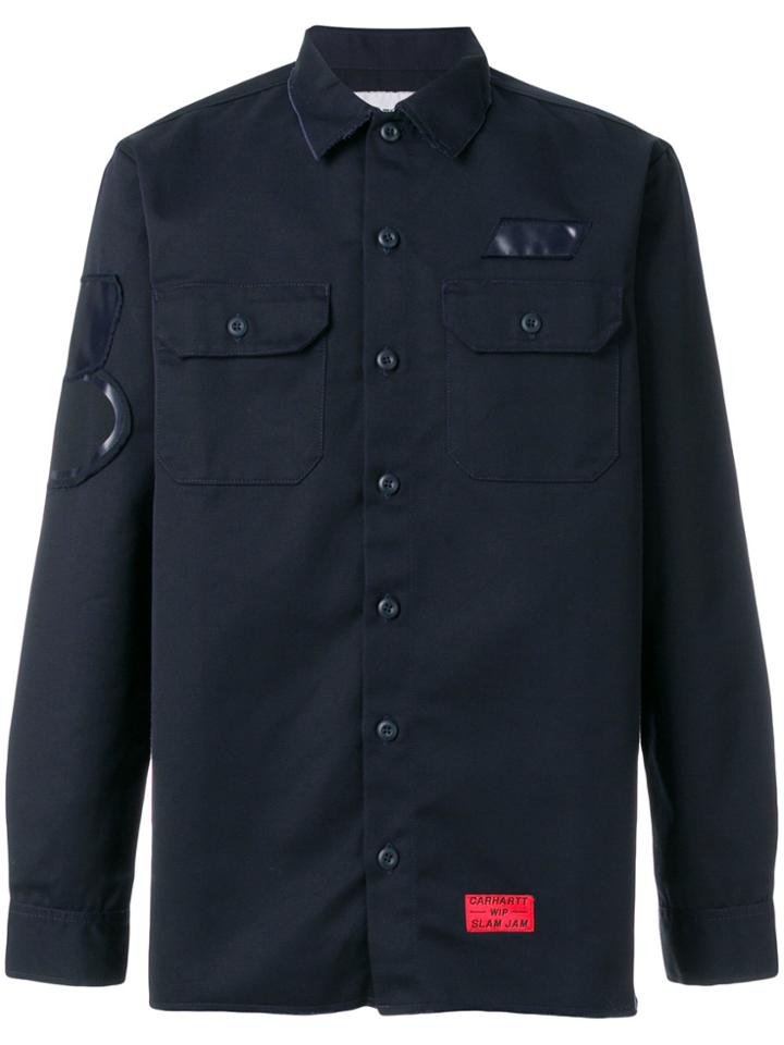 Carhartt Slam Jam X Carhartt Minute Man Shirt - Blue