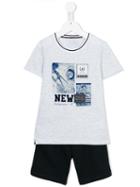 Lapin House New Short Set, Boy's, Size: 8 Yrs, Grey