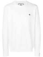 Macchia J Chest Logo Sweatshirt - White