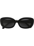 Reinaldo Lourenço Round Frame Sunglasses - Black