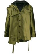 Botter Deconstructed Hooded Jacket - Green