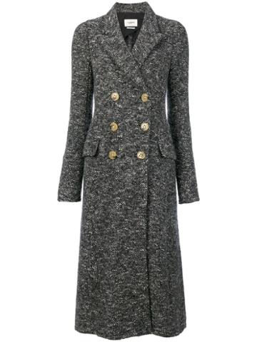 Isabel Marant Étoile - Overton Boucleé Coat - Women - Cotton/polyamide/polyester/other Fibers - 40, Grey, Cotton/polyamide/polyester/other Fibers