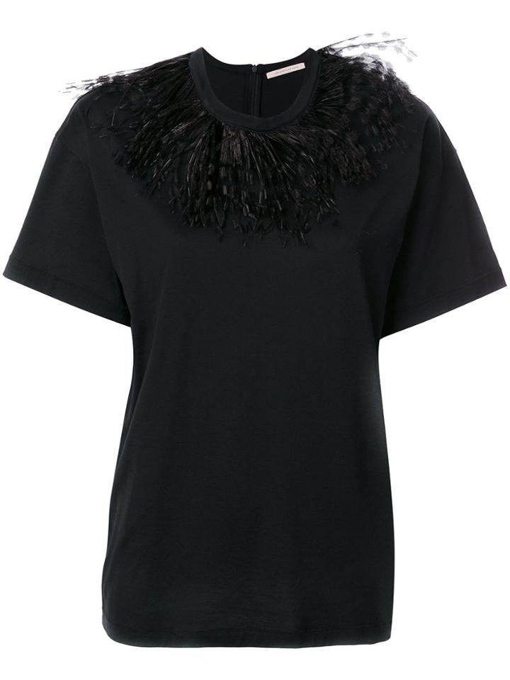 Christopher Kane Feather T-shirt - Black