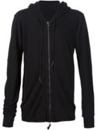 11 By Boris Bidjan Saberi Zipped Hooded Sweatshirt