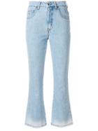 Attico Cropped Jeans - Blue