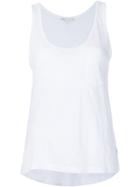Onia Irene Pocket Tank Top, Women's, Size: S, White, Linen/flax