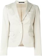 Tagliatore Two Button Blazer, Women's, Size: 46, Nude/neutrals, Spandex/elastane/cupro/cotton