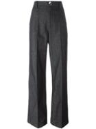 Marc Jacobs 'bowie' Palazzo Pants, Women's, Size: 0, Black, Cotton/polyester