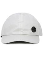 Giorgio Armani Hard Visor Logo Cap, Men's, Size: 58, Grey, Polyester/cotton