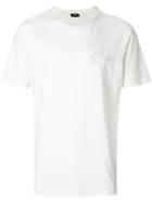 Diesel Map Embroidered T-shirt - Nude & Neutrals