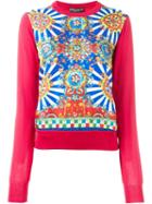 Dolce & Gabbana Carretto Siciliano Print Sweater