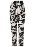 Andrea Marques Printed Trousers