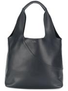 Hogan Logo Printed Tote - Blue