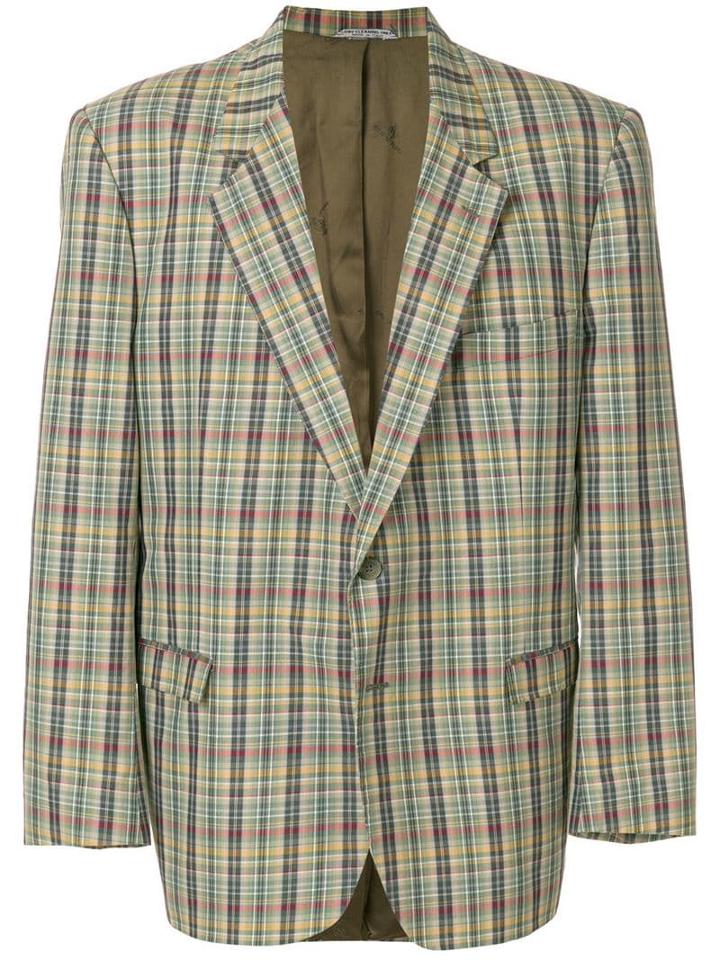 Emilio Pucci Pre-owned Tartan Blazer - Multicolour