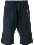 Giorgio Brato Drawstring Waist Shorts - Blue