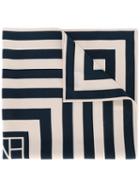 Toteme - Geometric Print Square Scarf - Women - Silk - One Size, Nude/neutrals, Silk