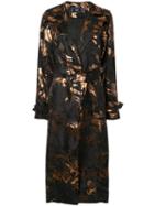 Taller Marmo Hendrix Trench Coat - Black