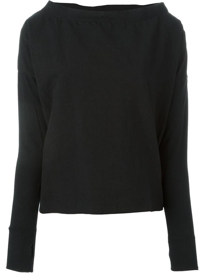 Andrea Ya'aqov Boat Neck Sweatshirt