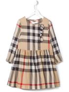 Burberry Kids Checked Dress, Girl's, Size: 6 Yrs