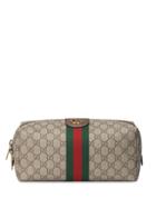 Gucci Ophidia Gg Wash Bag - Neutrals