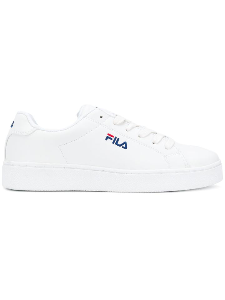 Fila Logo Lace-up Sneakers - White