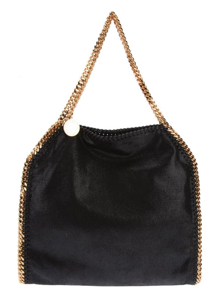 Stella Mccartney 'falabella' Tote, Women's, Black, Artificial Leather