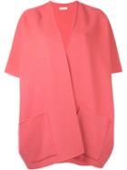 P.a.r.o.s.h. Short-sleeve Coat, Women's, Size: Small, Pink/purple, Cashmere/wool