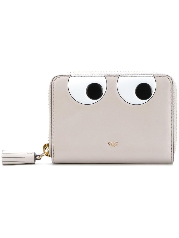 Anya Hindmarch 'eyes' Wallet - Grey