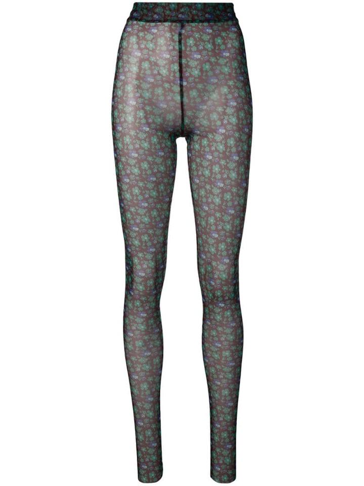 Henrik Vibskov Pollen Tights - Green