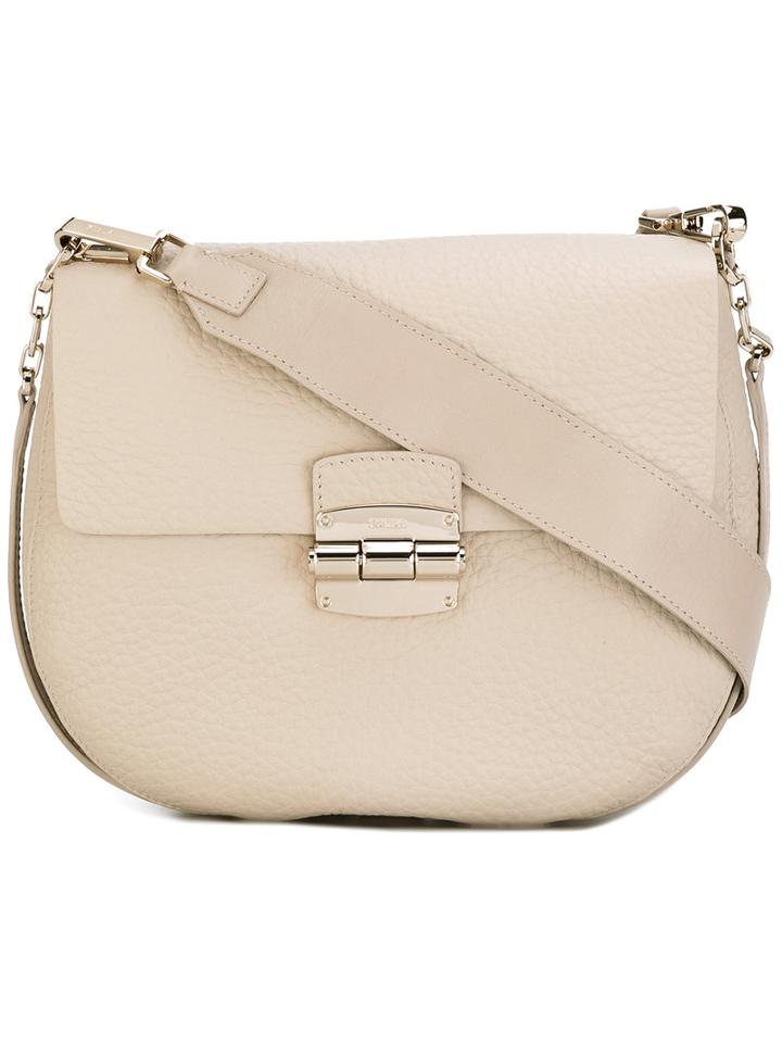 Furla - Club Saddle Bag - Women - Leather - One Size, Nude/neutrals, Leather