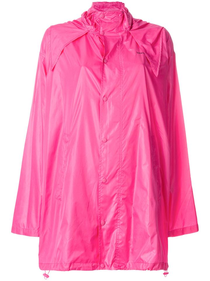 Balenciaga Opera Windbreaker - Pink & Purple