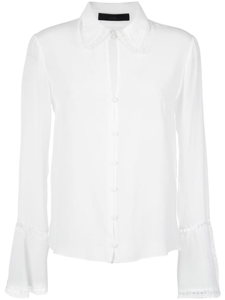 Nk Silk Shirt - White