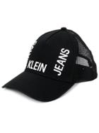 Calvin Klein Jeans Logo Trucker Cap - Black