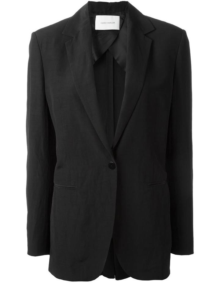 Cédric Charlier One Button Blazer