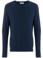 Al Duca D'aosta 1902 Brushed Casual Sweater - Blue