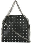 Stella Mccartney Star Embellished Shoulder Bag, Women's, Black, Polyester