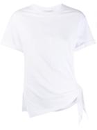 3.1 Phillip Lim Asymmetric Hemline T-shirt - White